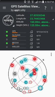 GPS Satellites Viewer