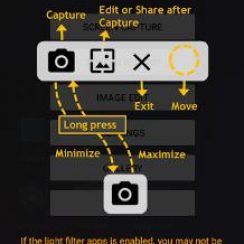 Touchshot – You do not need a hard key to capture the screen shot