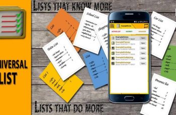 Universal List – Help you organize and manage your duties and ideas