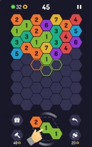 UP 9 Hexa Puzzle