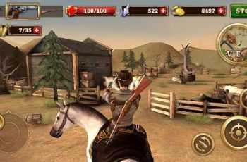 West Gunfighter – Different horses and weapons to help you on the journey