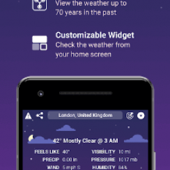 CARROT Weather – Gives you quick access to your daily forecasts