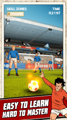 Flick Kick Football Kickoff