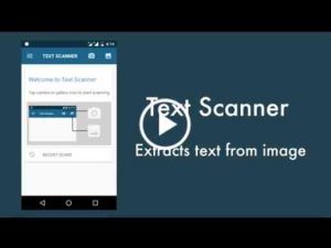 OCR Text Scanner