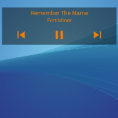 Simple Music Player – You can sort the tracks by the Title or Artist