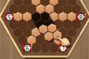 Wooden Hexagon Fit – Avoid those logic blocks from filling the screen