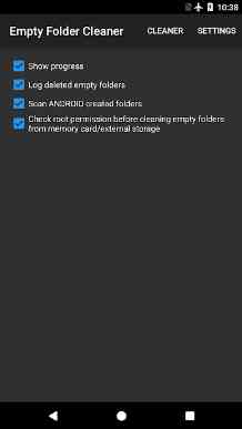 Empty Folder Cleaner