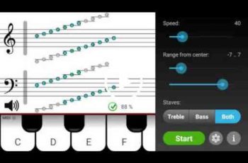 Note Teacher – Shoot the notes down by pressing the correct piano key
