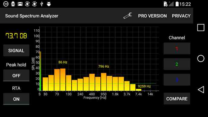 Sound Spectrum Analyzer