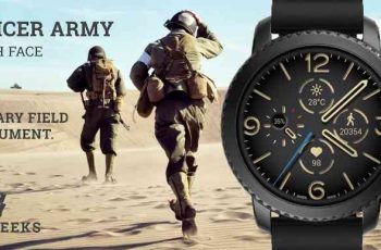Officer Watch Face – Watch face inspired by marine and army forces