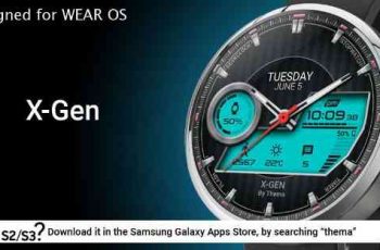 X-Gen Watch Face – Define a secondary timezone for digital display