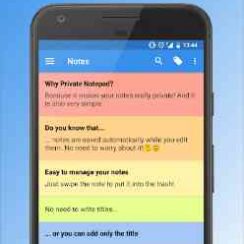 Private Notepad – Store your notes organized and well protected