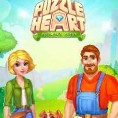Puzzle Heart Match – Are you up for helping her with restoring the city