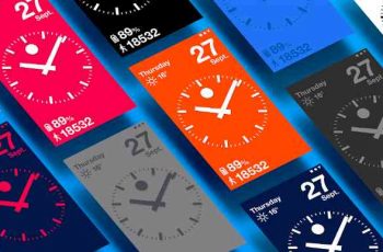 SwissClock Wallpaper and Widget – All the most necessary info at one glance