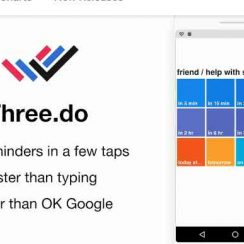 Three do – Redefines how you remember your tasks