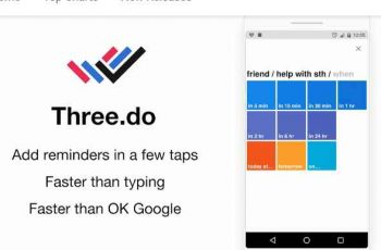 Three do – Redefines how you remember your tasks