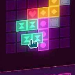GlowGrid 2 – Plan your moves carefully