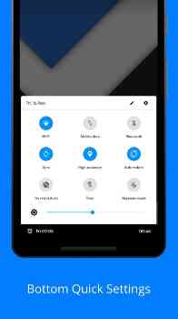 Bottom Quick Settings