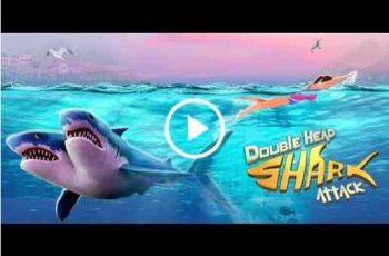 Double Head Shark Attack – Hunt for your targets on the beach