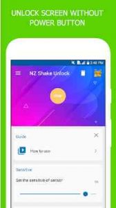 NZ shake Unlock
