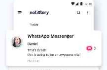 Notistory – You can read messages without notifying sender