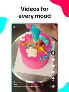 tiktok video feed interface