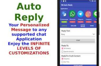 IM Auto Reply – Reply to nearly any instant messaging app