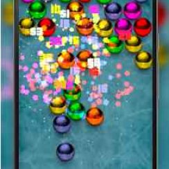 Magnetic balls bubble shoot – Special balls can be chosen
