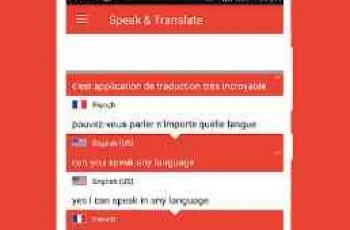 Speak and Translate – Translate from any language into your desired language