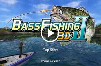 Bass Fishing 3D II – Choose the lure that matches the depth
