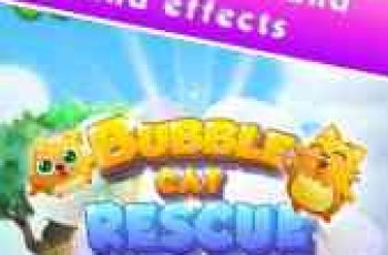 Bubble Cat Rescue – Aim and match bubbles to save trapped pets