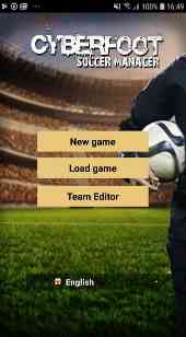 Cyberfoot Soccer Manager