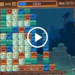 Tap the Blocks – Evil shaman throws more and more blocks to you
