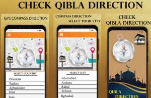 Digital Qibla Compass