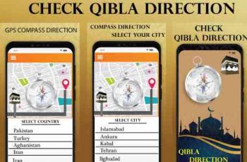 Digital Qibla Compass – Helps you determine the direction quickly
