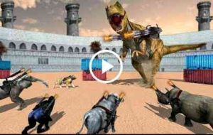 Dinosaur City battle