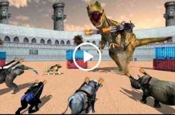 Dinosaur City battle – Survive in the jungle and city