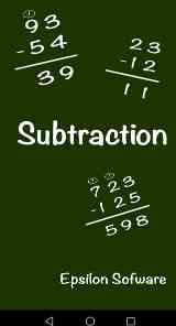 Math Long Subtraction