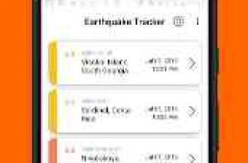 Earthquake Tracker – You view the earthquakes on the map