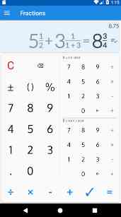 Fractions Calculator