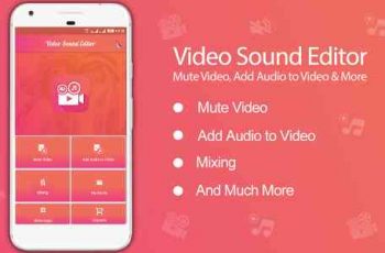 Video Sound Editor – Change video background music