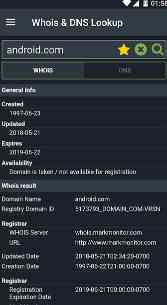 Whois and DNS Lookup