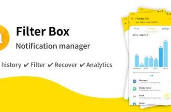 FilterBox – Powerful timeline style notification manager