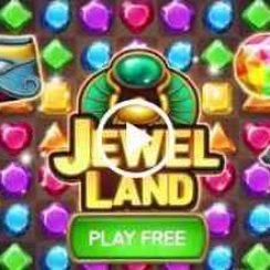 Jewel Land – Match jewels and collect all the treasures