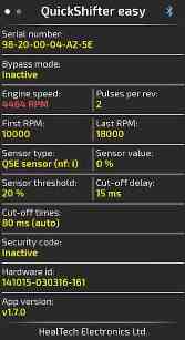 QuickShifter easy iQSE