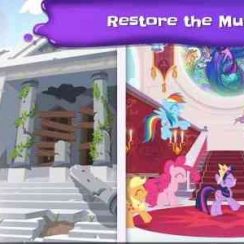 My Little Pony Color – Help rebuild and decorate the Museum of your dreams