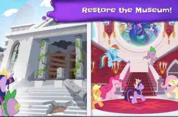 My Little Pony Color – Help rebuild and decorate the Museum of your dreams