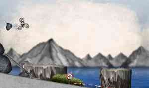 Stickman Downhill Motocross