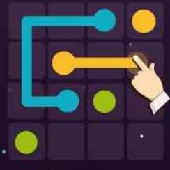 Dots And Lines Puzzle – Draw lines between two identical colors