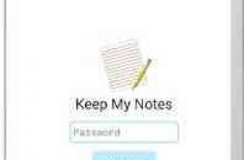 Keep My Notes – Make all your notes password protected